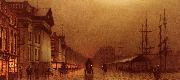 Atkinson Grimshaw Liverpool Custom House China oil painting reproduction